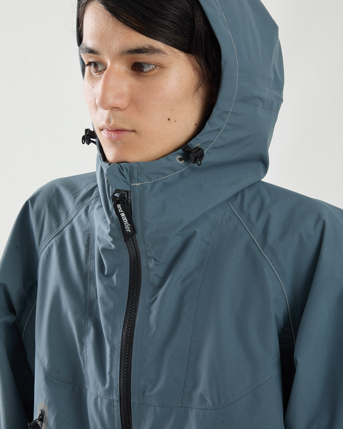 LOOSE FITTING RAIN JACKET