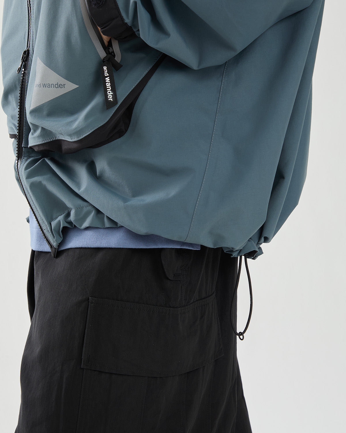 LOOSE FITTING RAIN JACKET