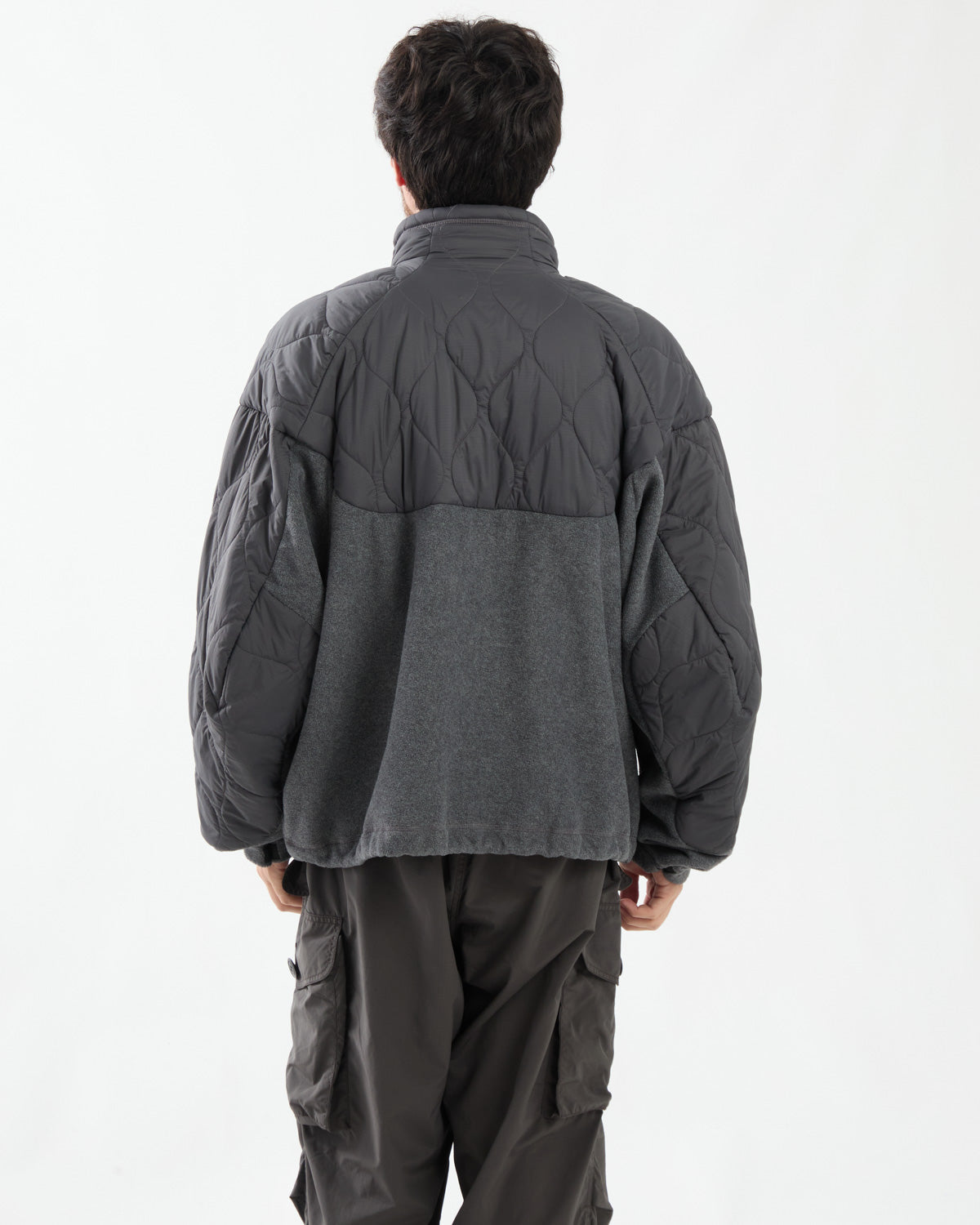 QUILTING FLEECE JACKET