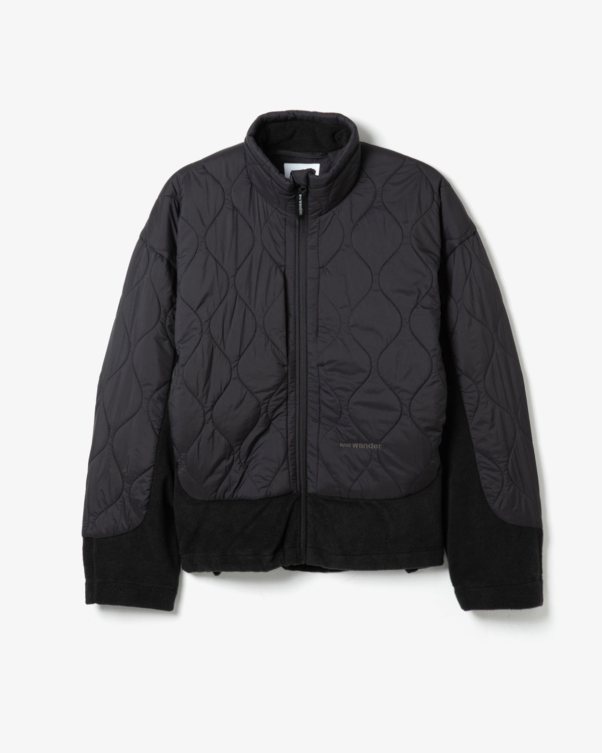 QUILTING FLEECE JACKET