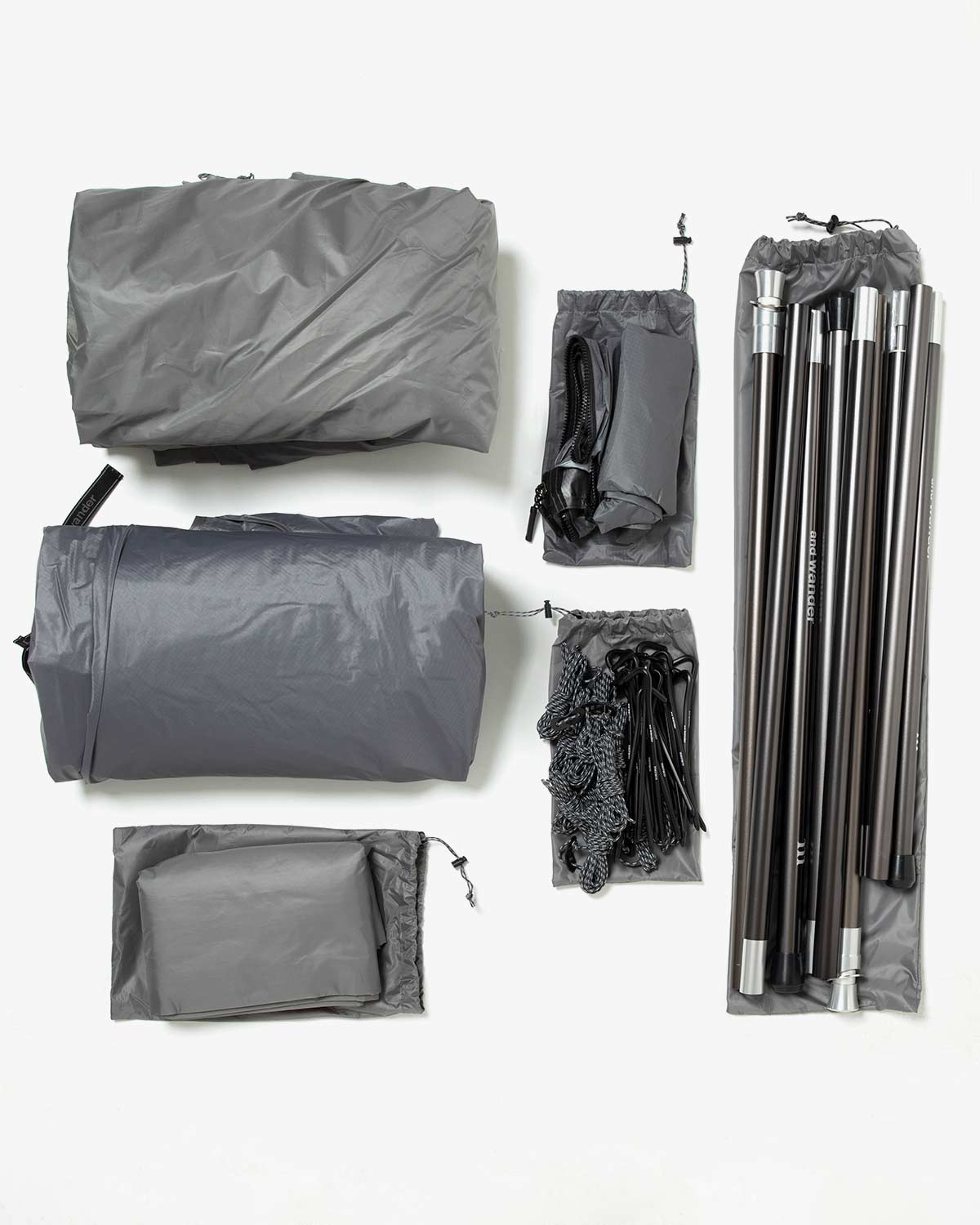 MURACO × AND WANDER HERON 2POLE TENT SHELTER SET