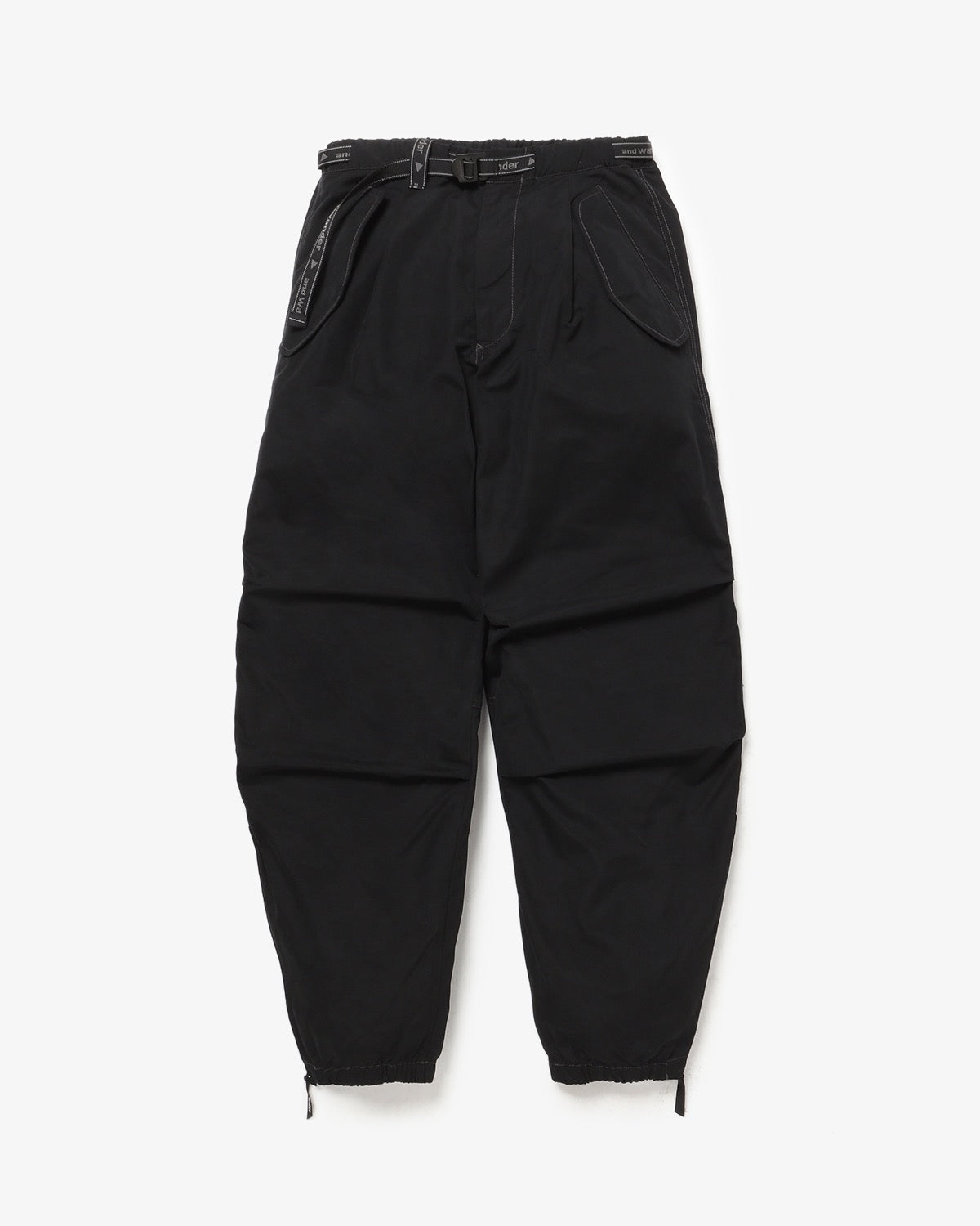 HIGH COUNT CLOTH SIDE ZIP HEM PANTS