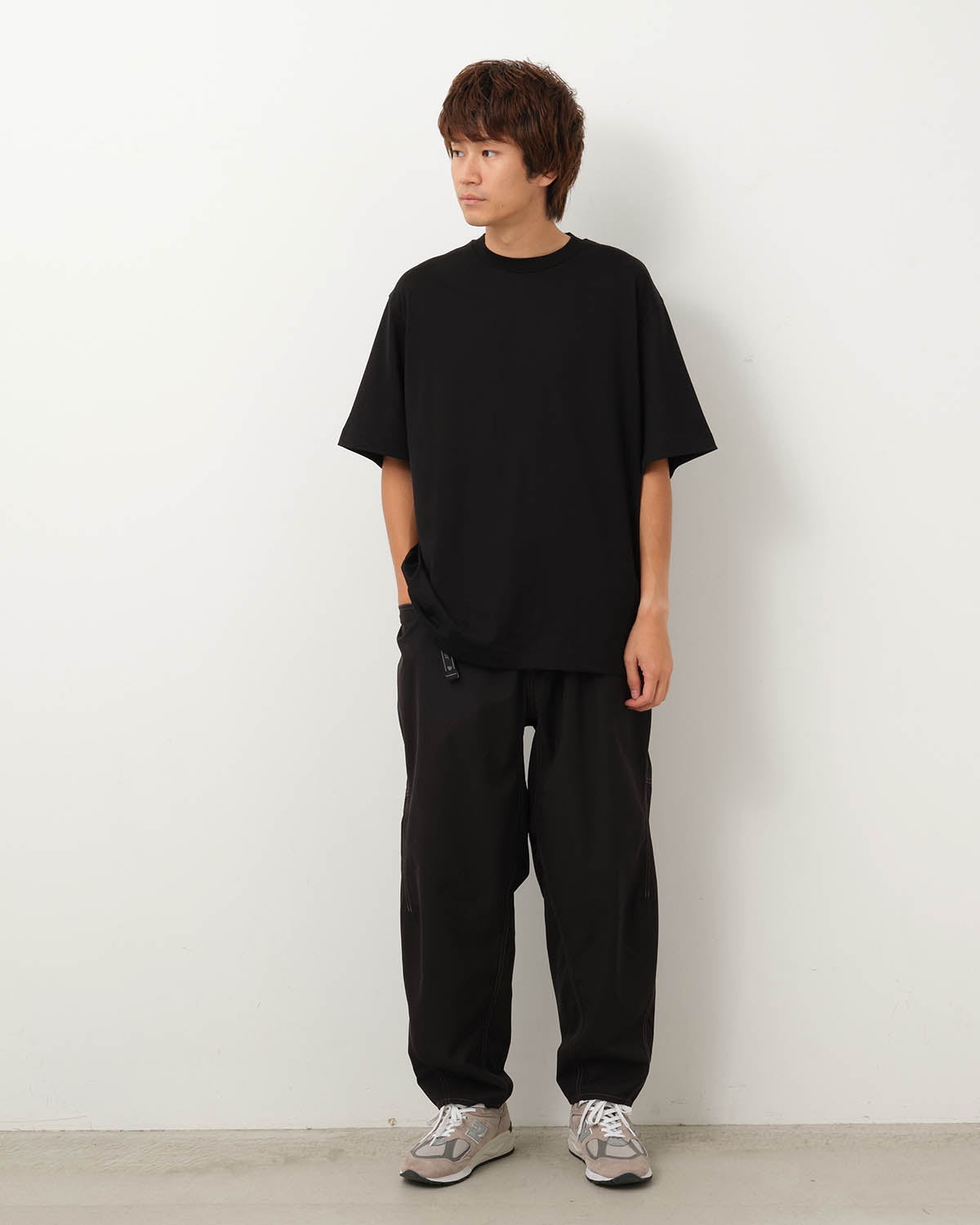 HIGH COUNT CLOTH WIDE PANTS