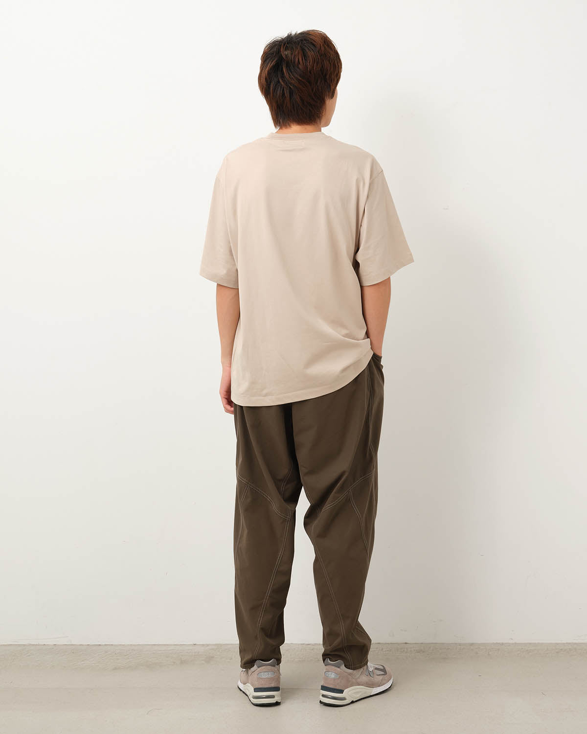 HIGH COUNT CLOTH WIDE PANTS