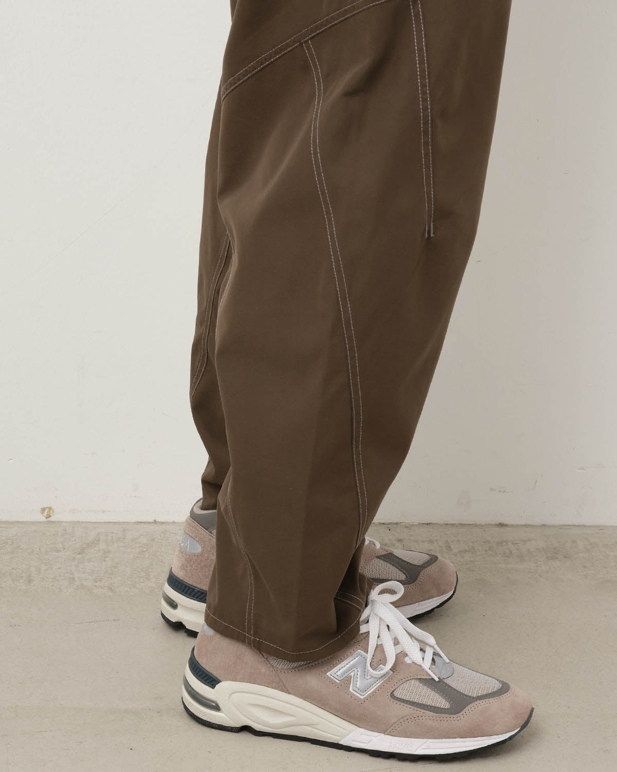 HIGH COUNT CLOTH WIDE PANTS
