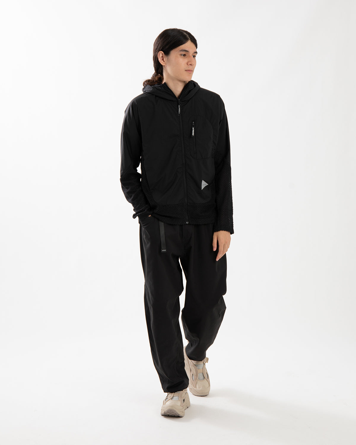 HIGH COUNT CLOTH WIDE PANTS