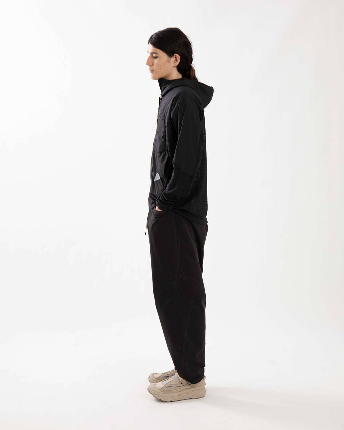 HIGH COUNT CLOTH WIDE PANTS