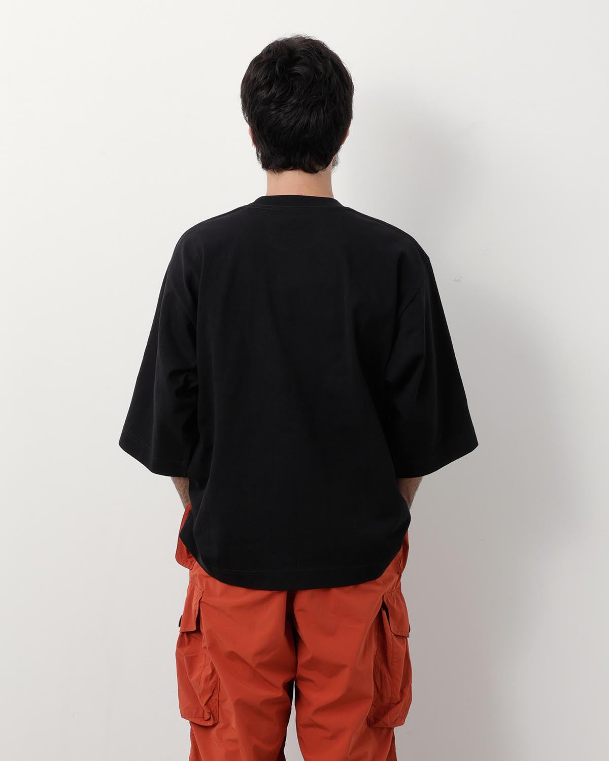 HEAVY COTTON POCKET HS TEE