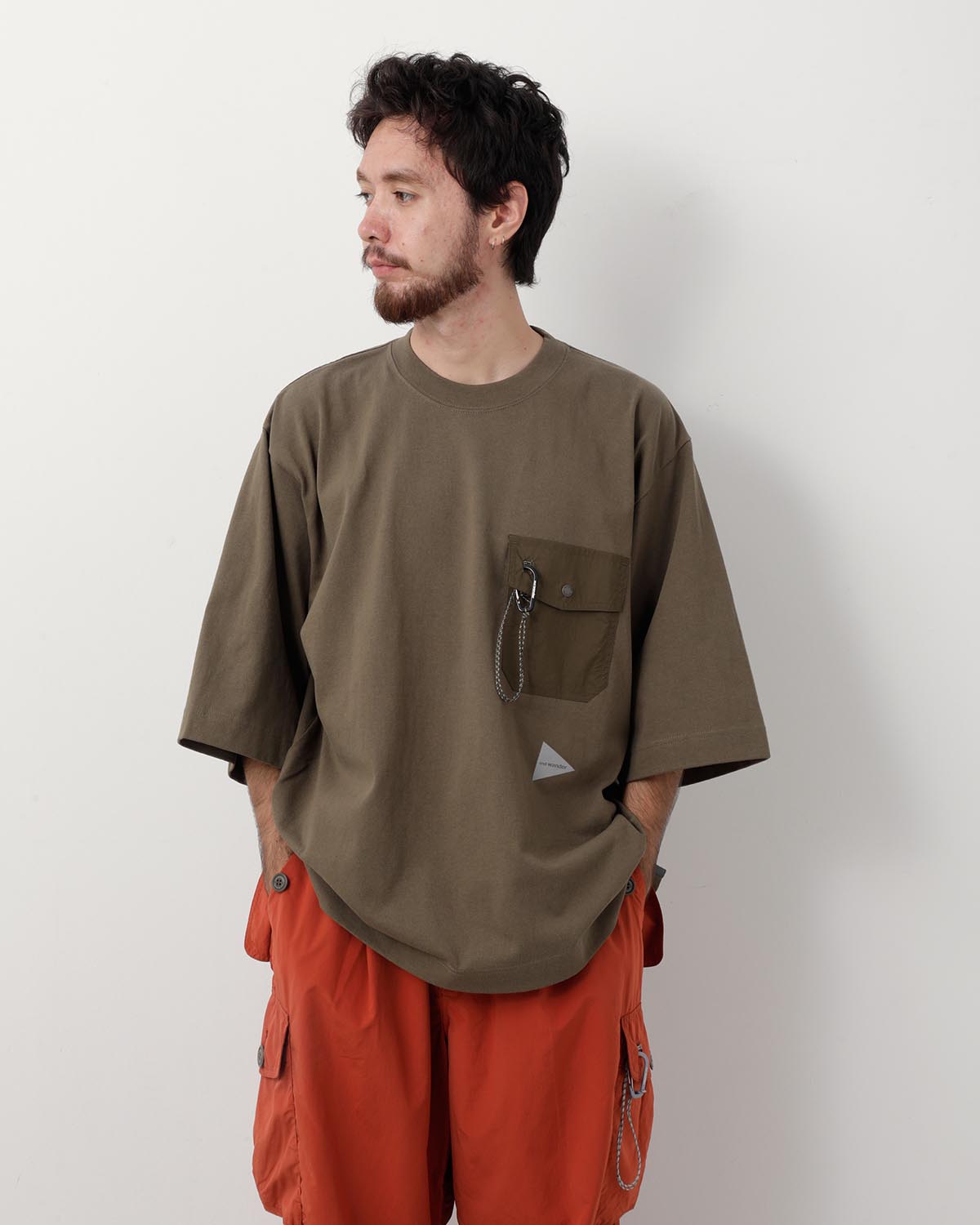 HEAVY COTTON POCKET HS TEE