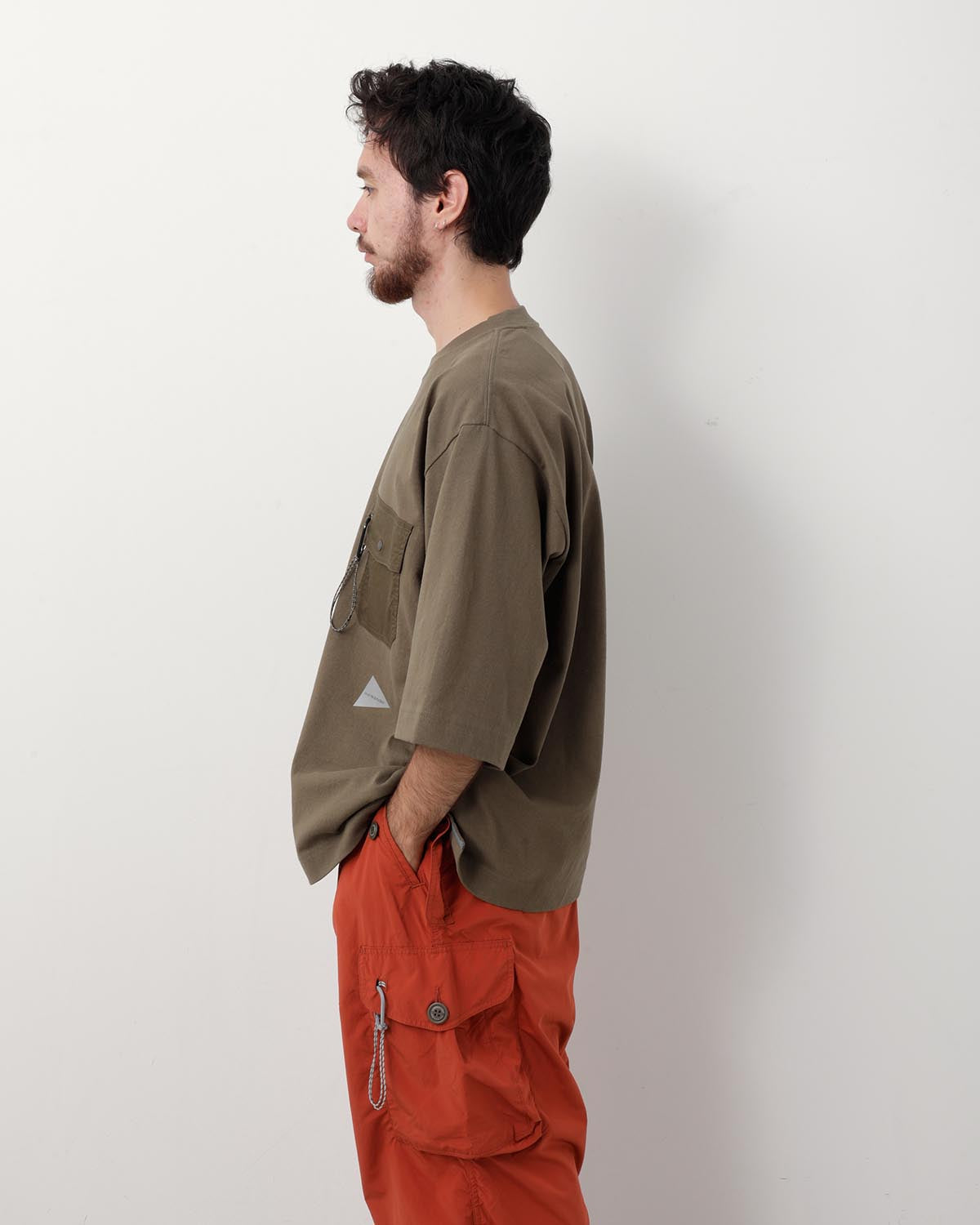 HEAVY COTTON POCKET HS TEE