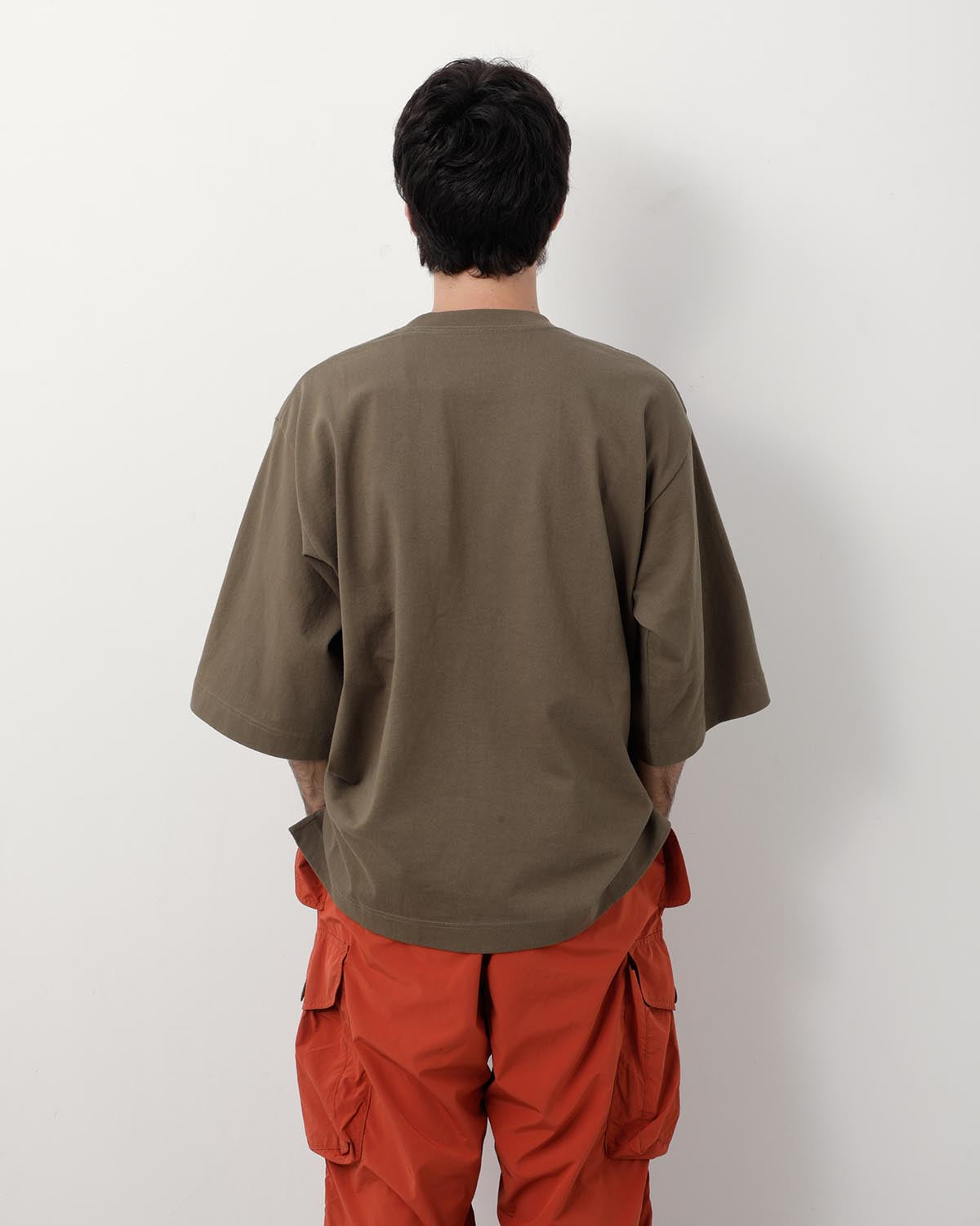 HEAVY COTTON POCKET HS TEE