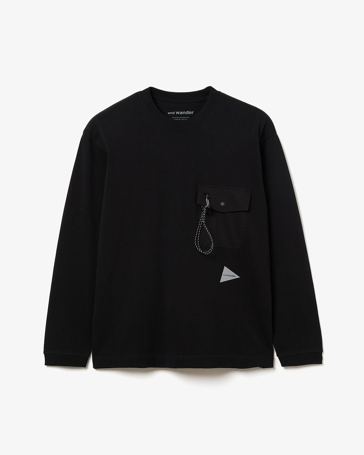 HEAVY COTTON POCKET LS TEE