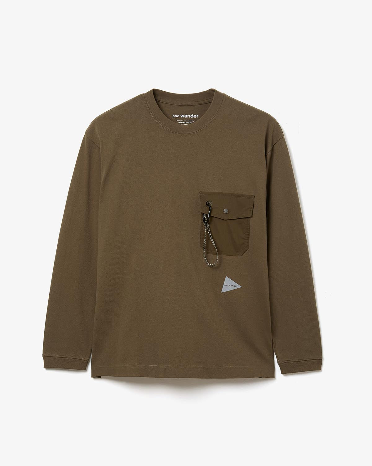 HEAVY COTTON POCKET LS TEE