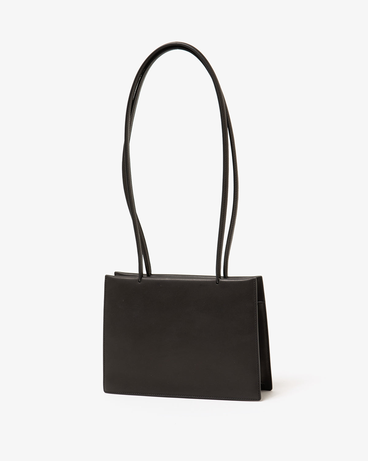 SQUARE-SHAPED TOTE BAG LONG HANDLE : S