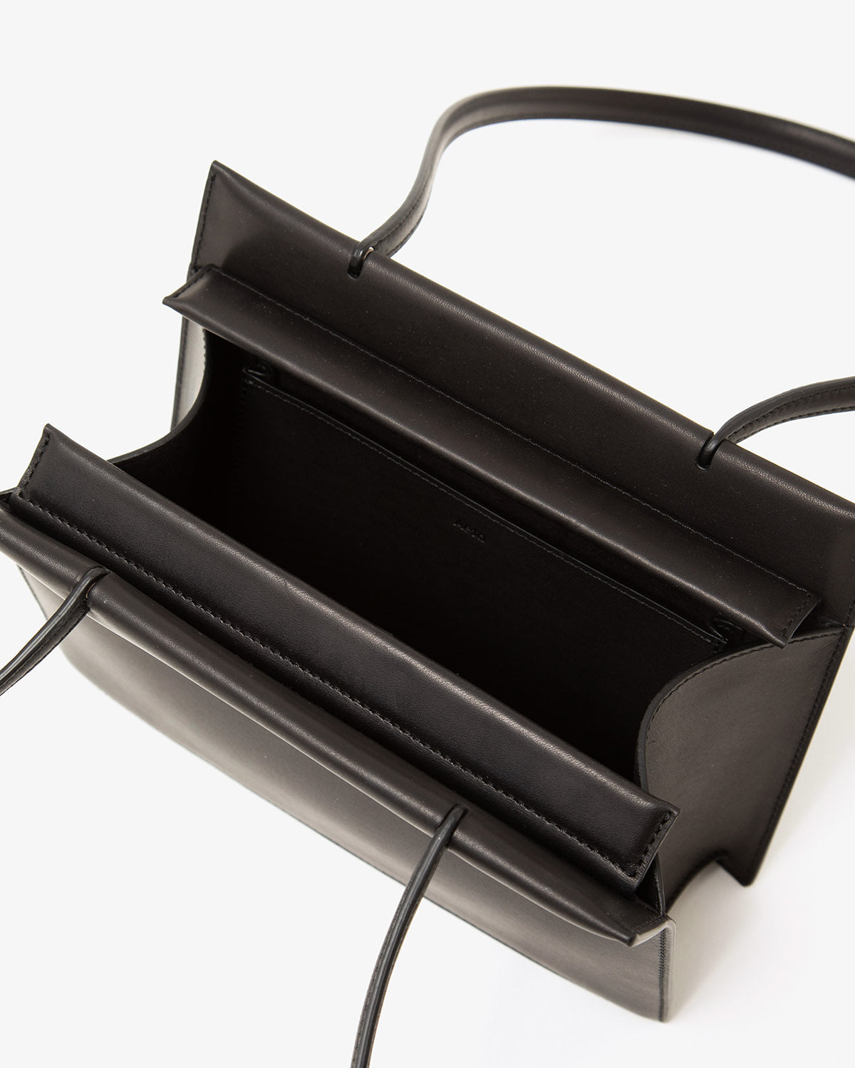 SQUARE-SHAPED TOTE BAG LONG HANDLE : S
