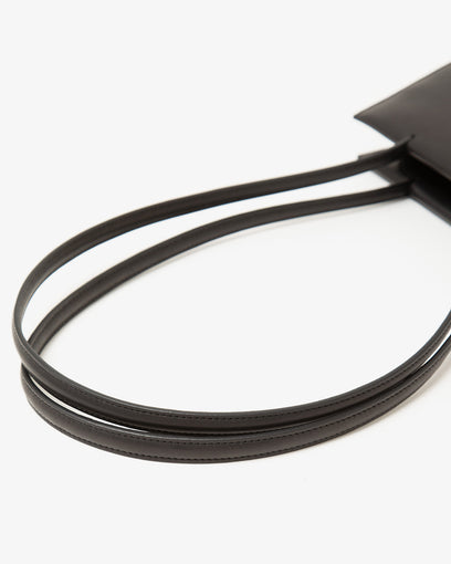 SQUARE-SHAPED TOTE BAG LONG HANDLE : S