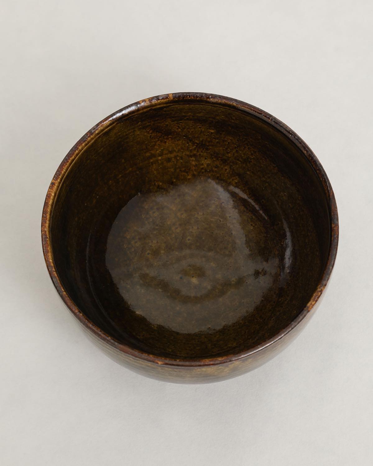 飴釉 麺鉢