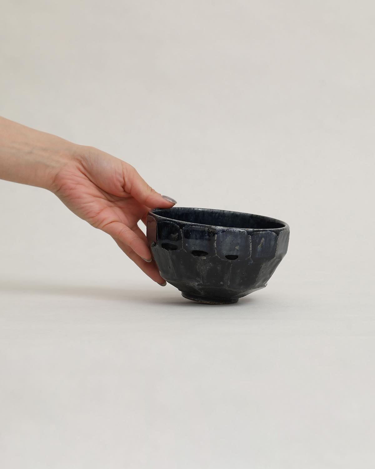 瑠璃 面取碗