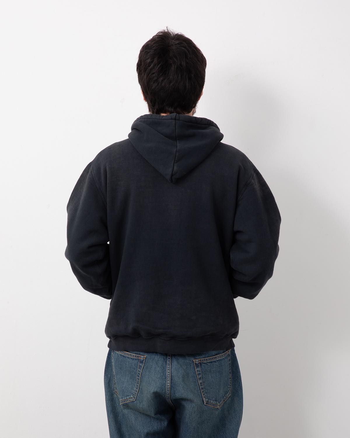 VINTAGE ATTACHED HOOD SWEAT PARKA