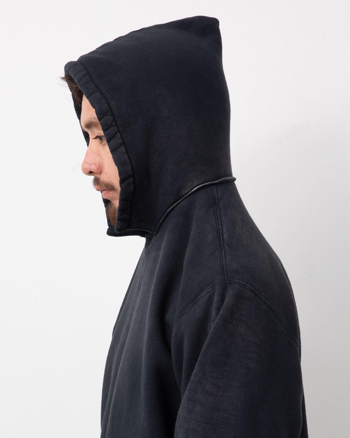 VINTAGE ATTACHED HOOD SWEAT PARKA