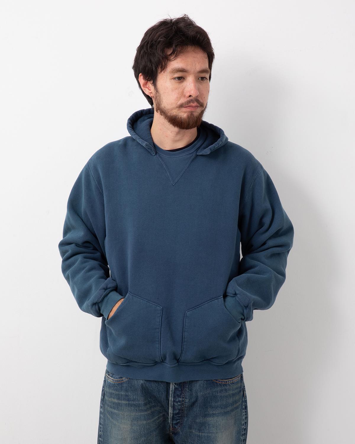 VINTAGE ATTACHED HOOD SWEAT PARKA