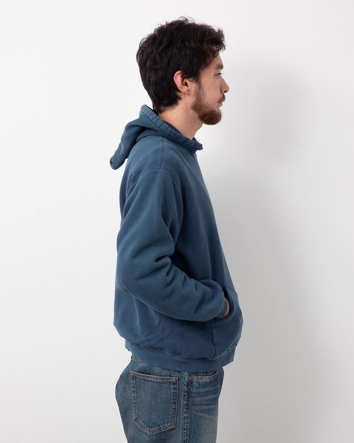 VINTAGE ATTACHED HOOD SWEAT PARKA