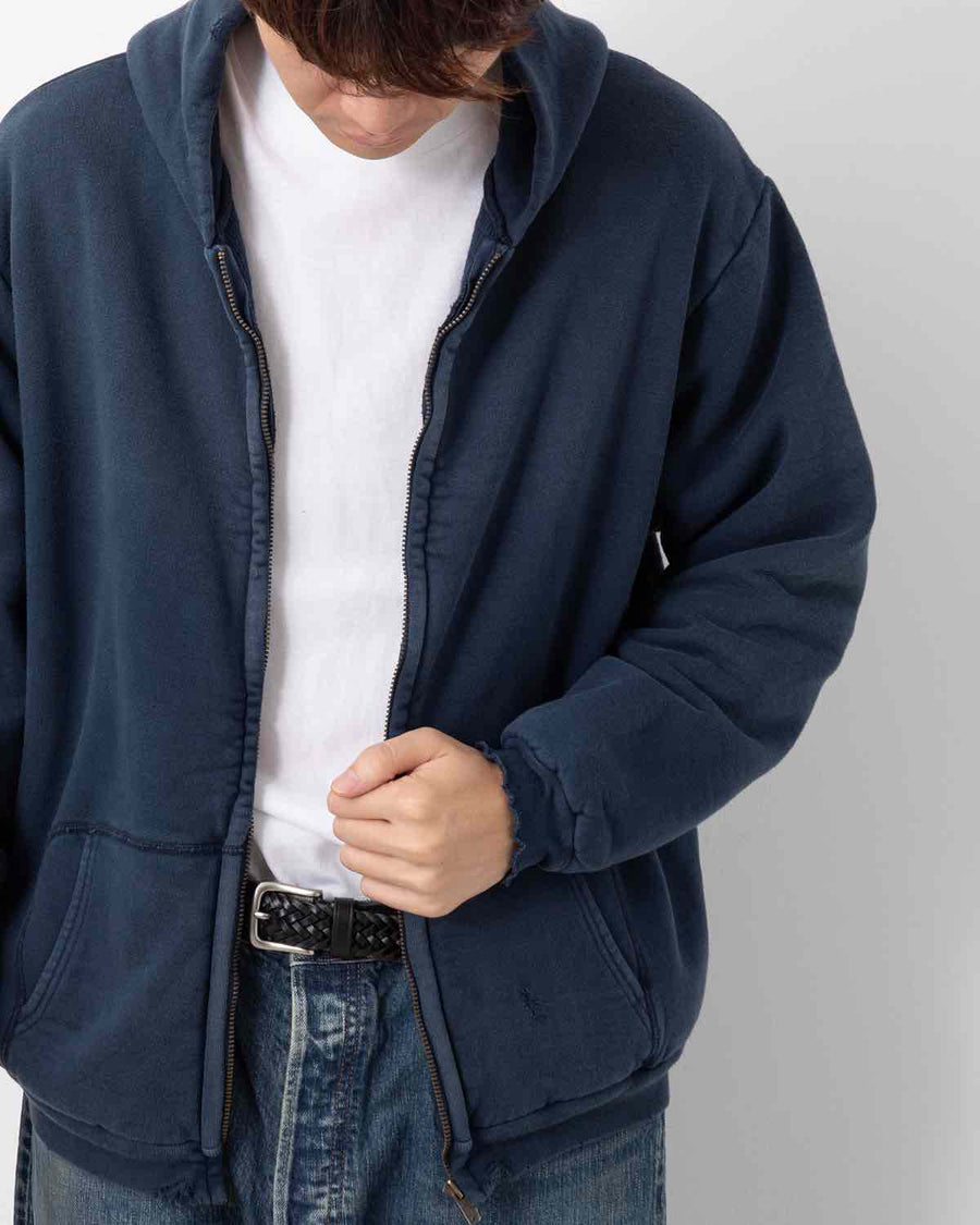 トップス 24aw a.presse Vintage Zip Sweat Hoodie 4 A.PRESSE Vintage Zip Sweat Hoodie (Red) - UNION LOS ANGELES