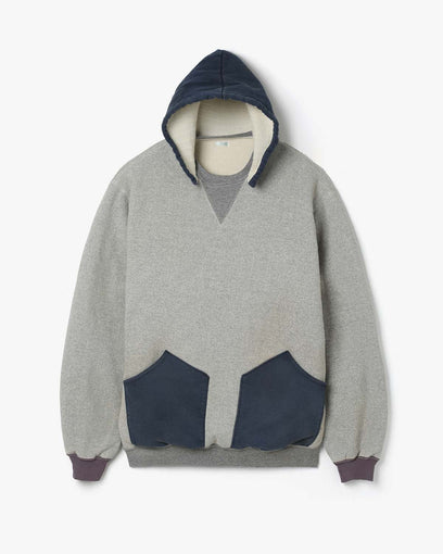 VINTAGE ATTACHED HOOD SWEAT PARKA