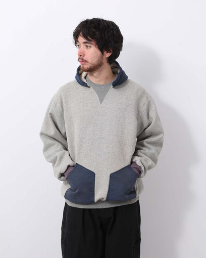 VINTAGE ATTACHED HOOD SWEAT PARKA