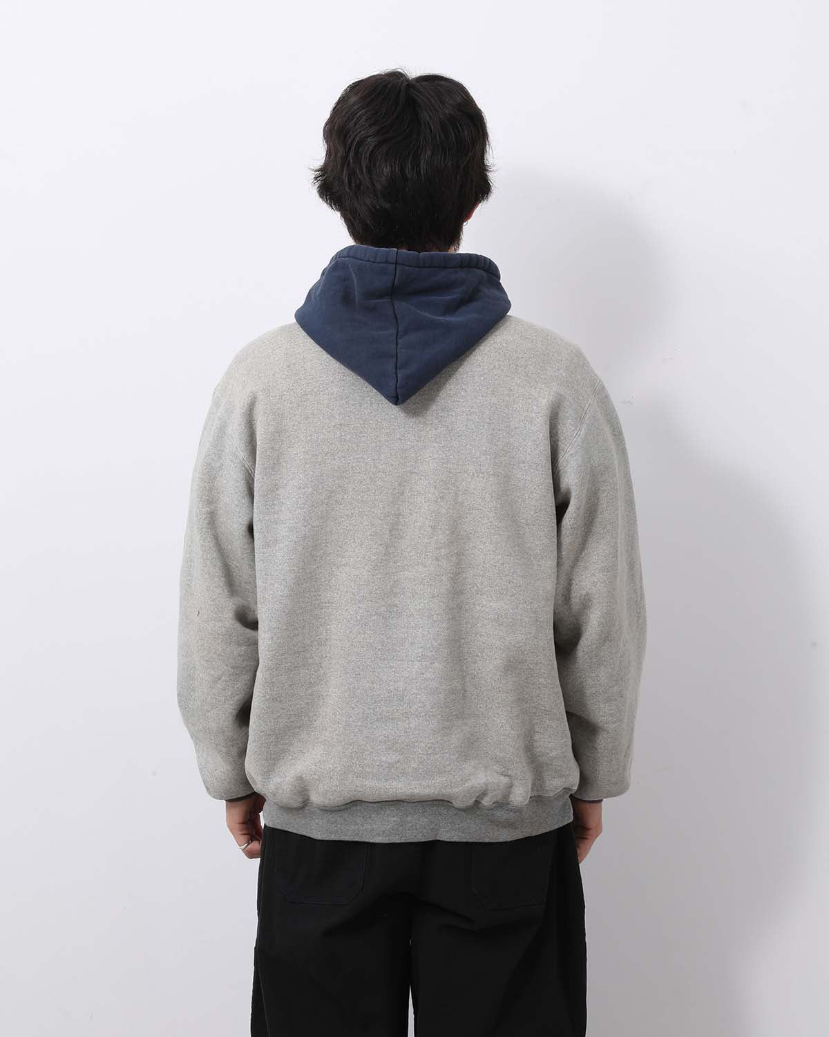 VINTAGE ATTACHED HOOD SWEAT PARKA