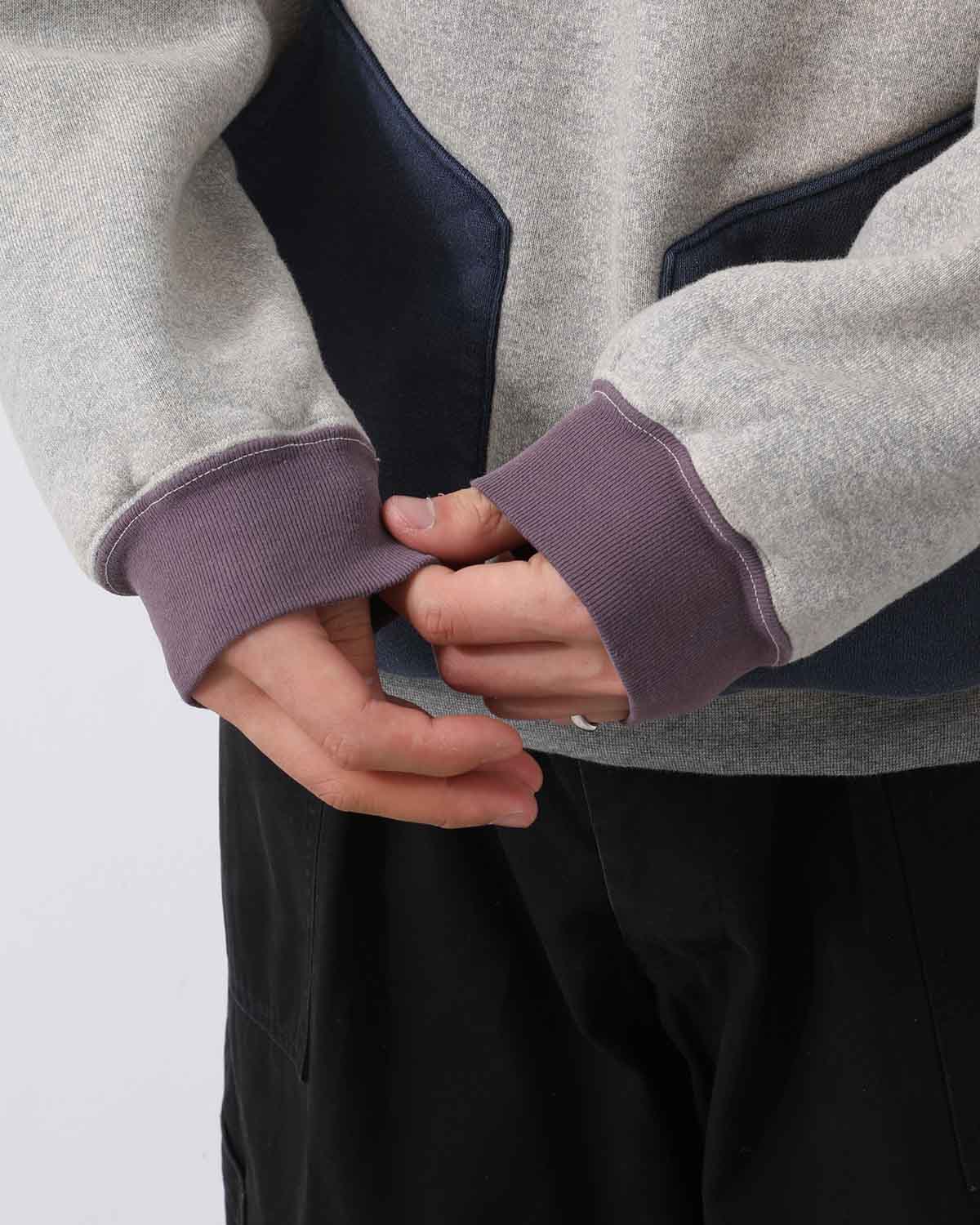 VINTAGE ATTACHED HOOD SWEAT PARKA