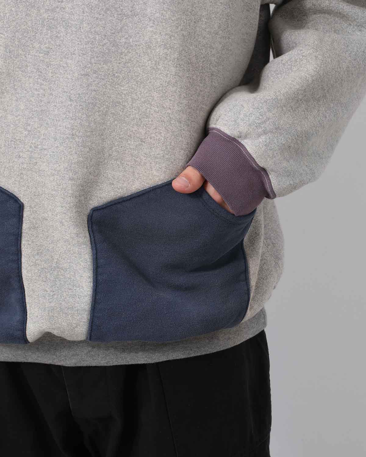 VINTAGE ATTACHED HOOD SWEAT PARKA