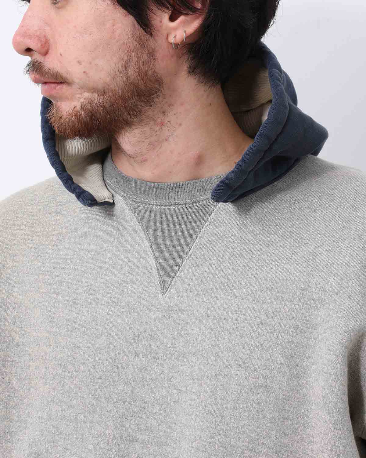 VINTAGE ATTACHED HOOD SWEAT PARKA