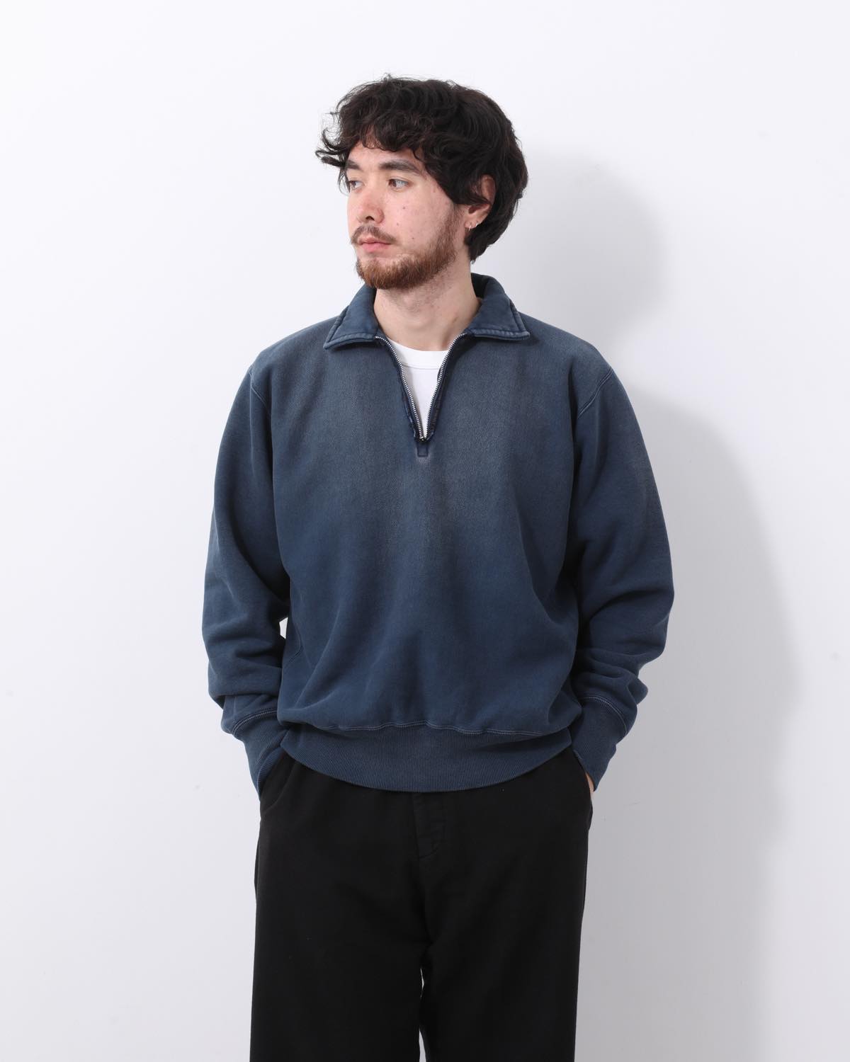 VINTAGE HALF ZIP SWEATSHIRT