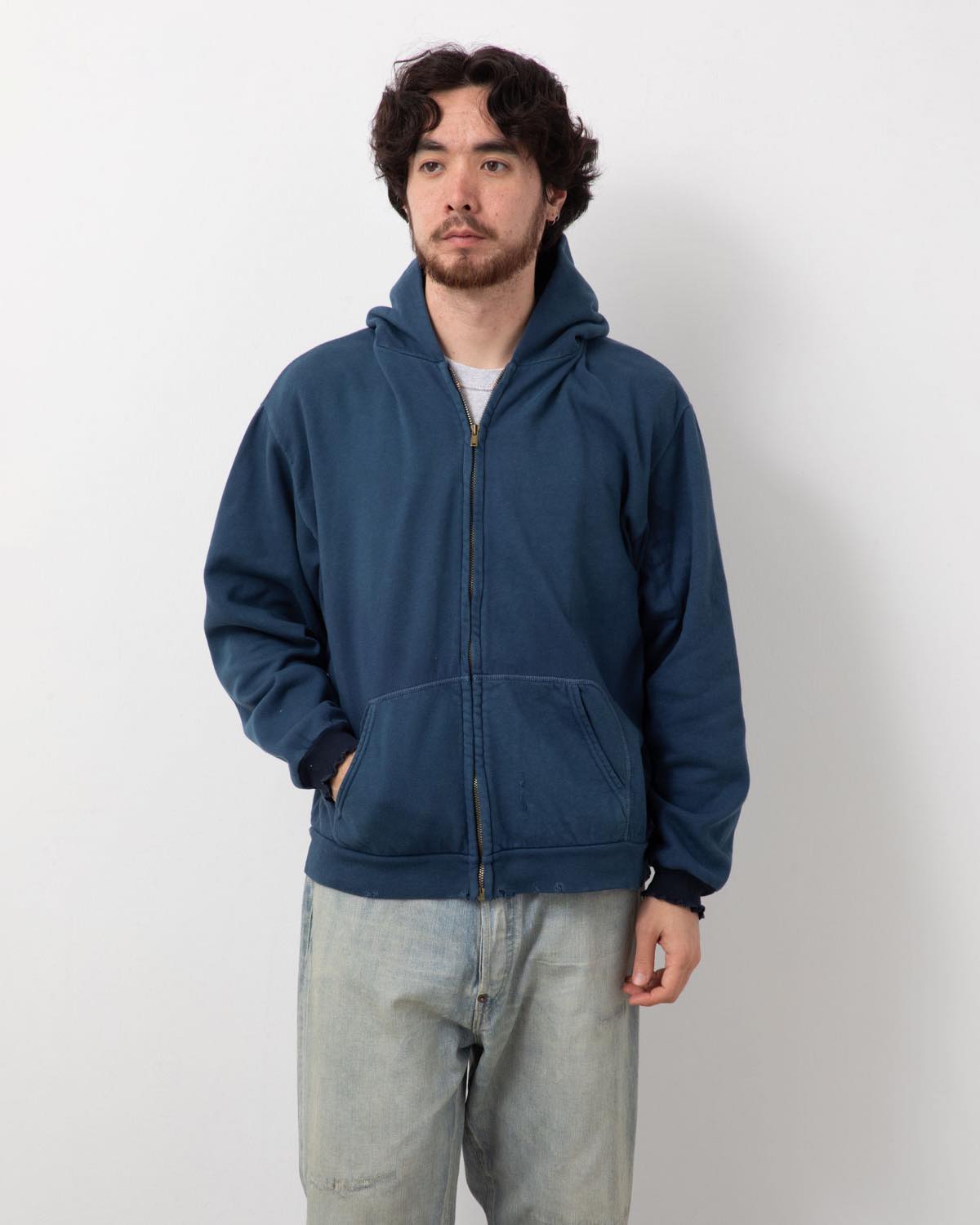 トップス Vintage Light Weight Zip Sweat Hoodie VINTAGE LIGHT WEIGHT ZIP SWEAT HOODIE – COVERCHORD