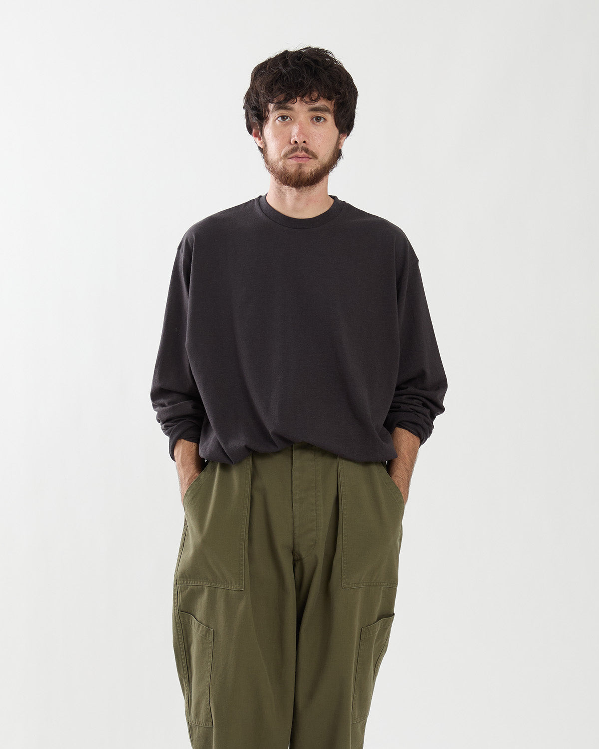 CASHMERE BLEND L/S T-SHIRT