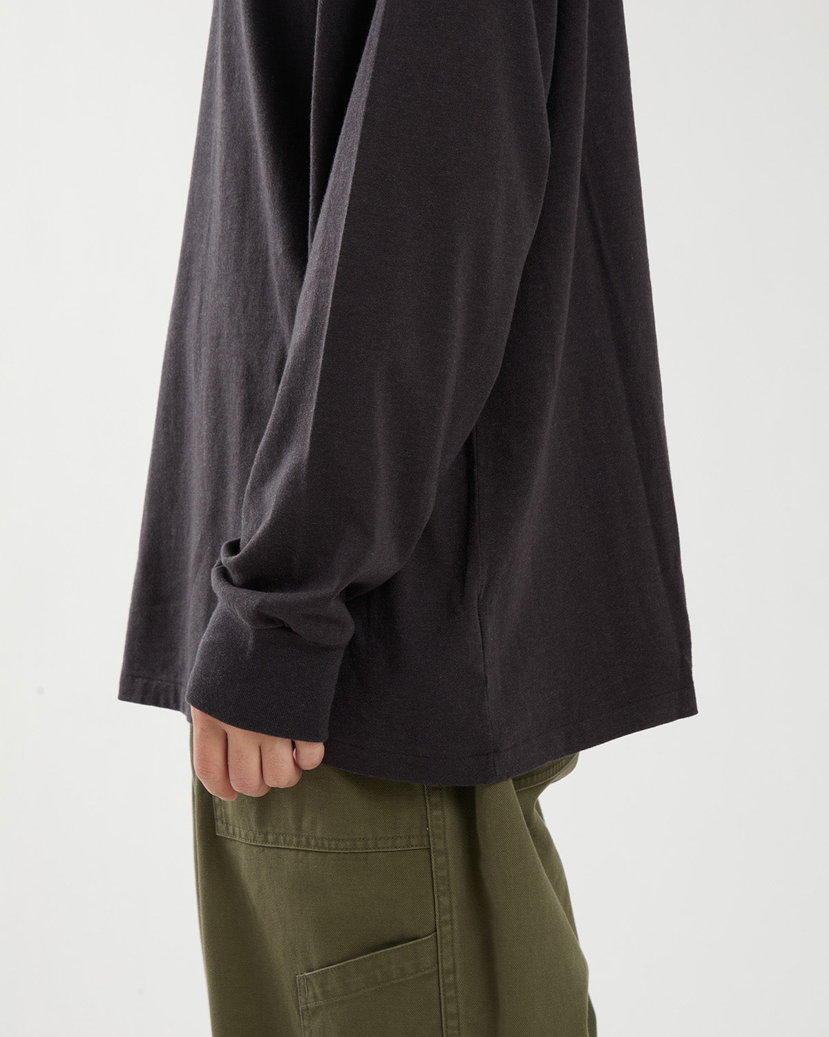 CASHMERE BLEND L/S T-SHIRT