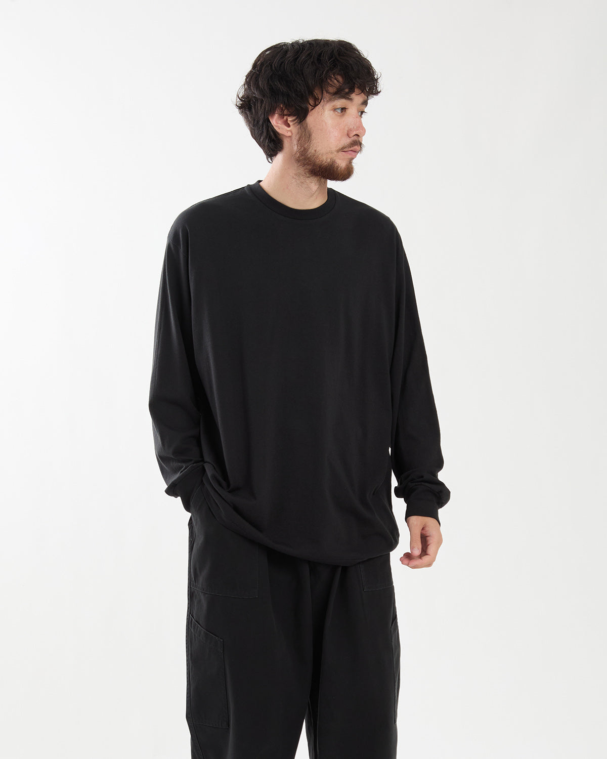 CASHMERE BLEND L/S T-SHIRT