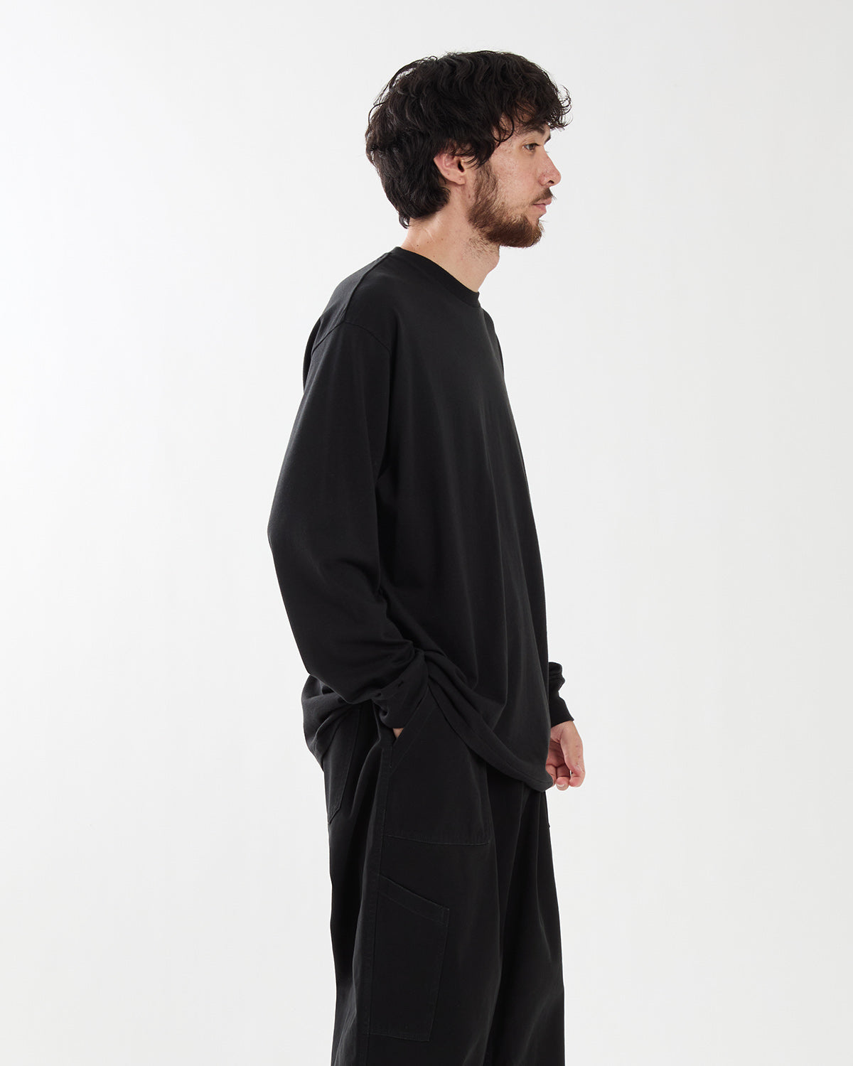 CASHMERE BLEND L/S T-SHIRT