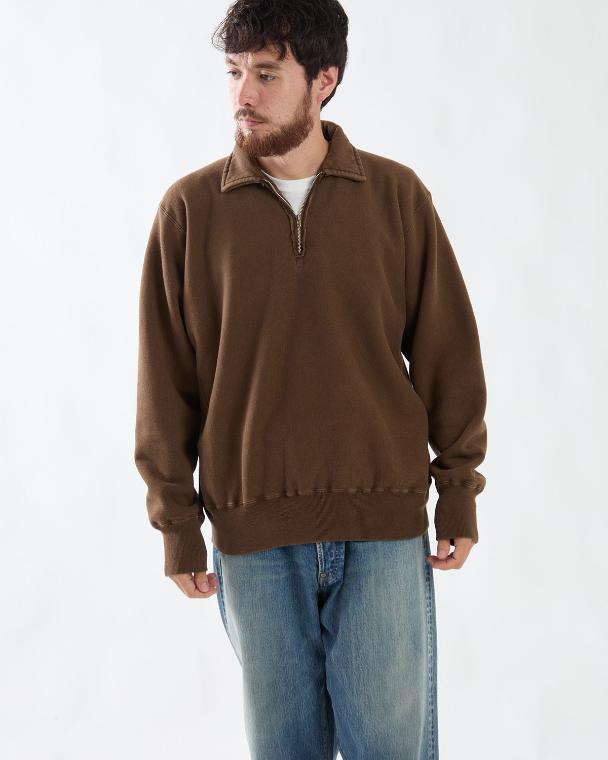 VINTAGE HALF ZIP SWEATSHIRT