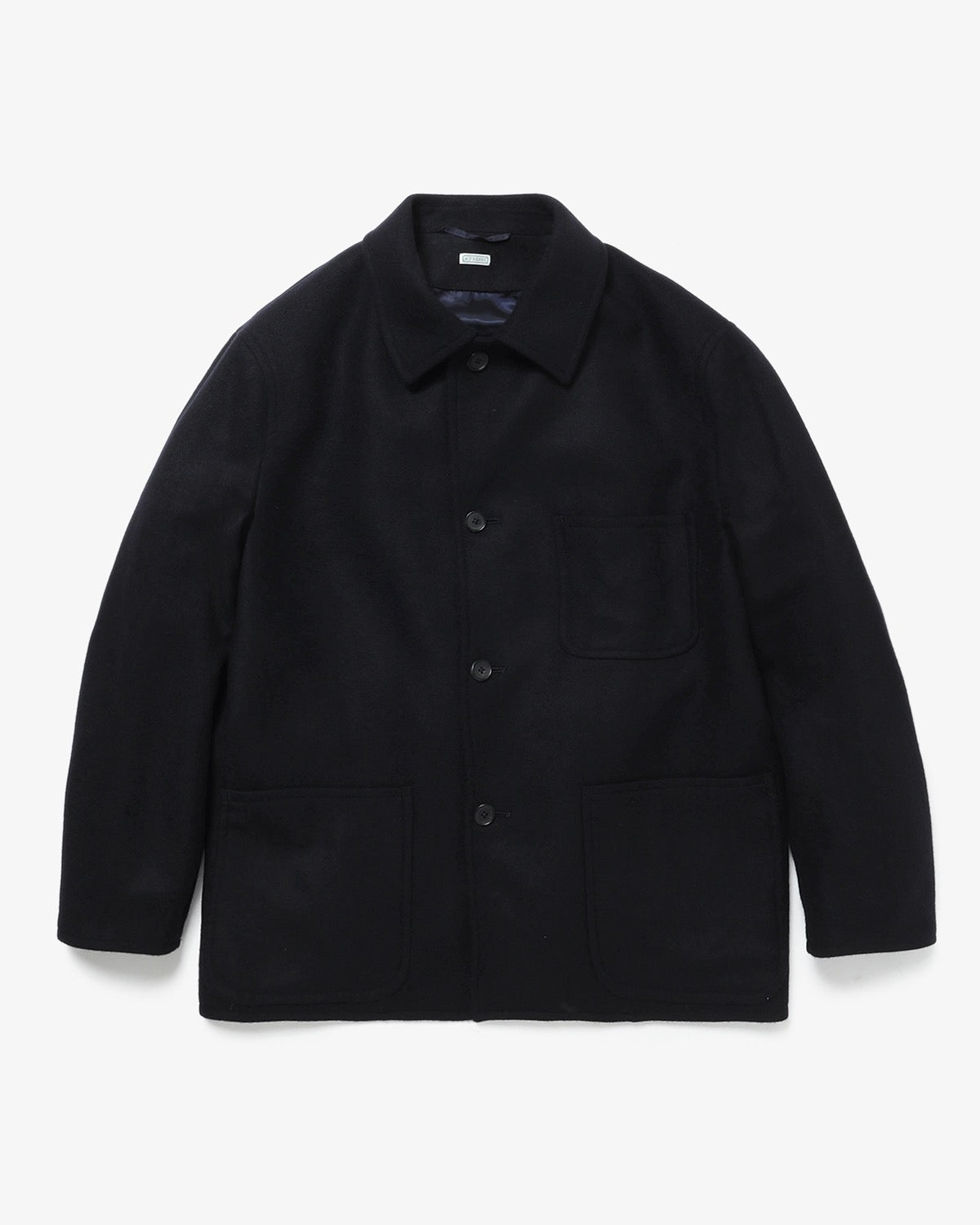 CASHMERE LIGHT FLANNEL COVERALL JACKET