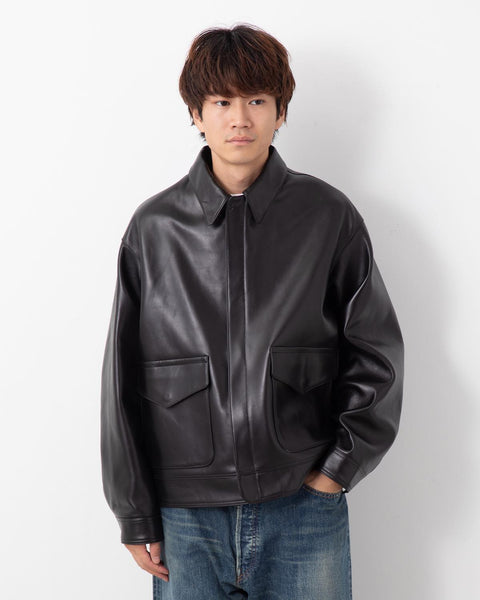 LEATHER TYPE A-2 FLIGHT JACKET – COVERCHORD