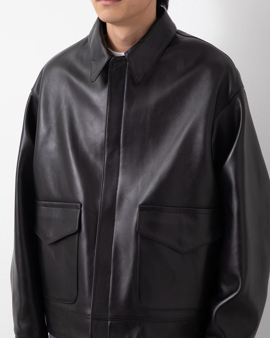 LEATHER TYPE A-2 FLIGHT JACKET – COVERCHORD