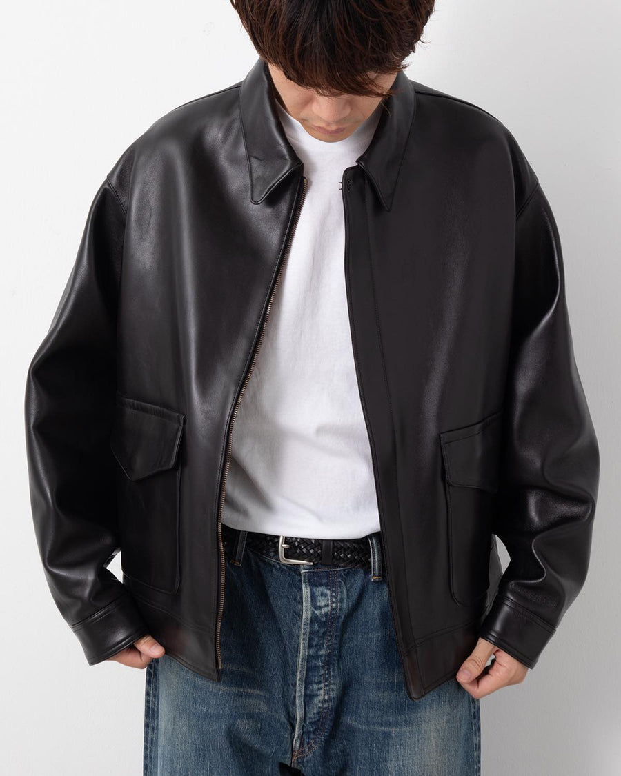 LEATHER TYPE A-2 FLIGHT JACKET – COVERCHORD
