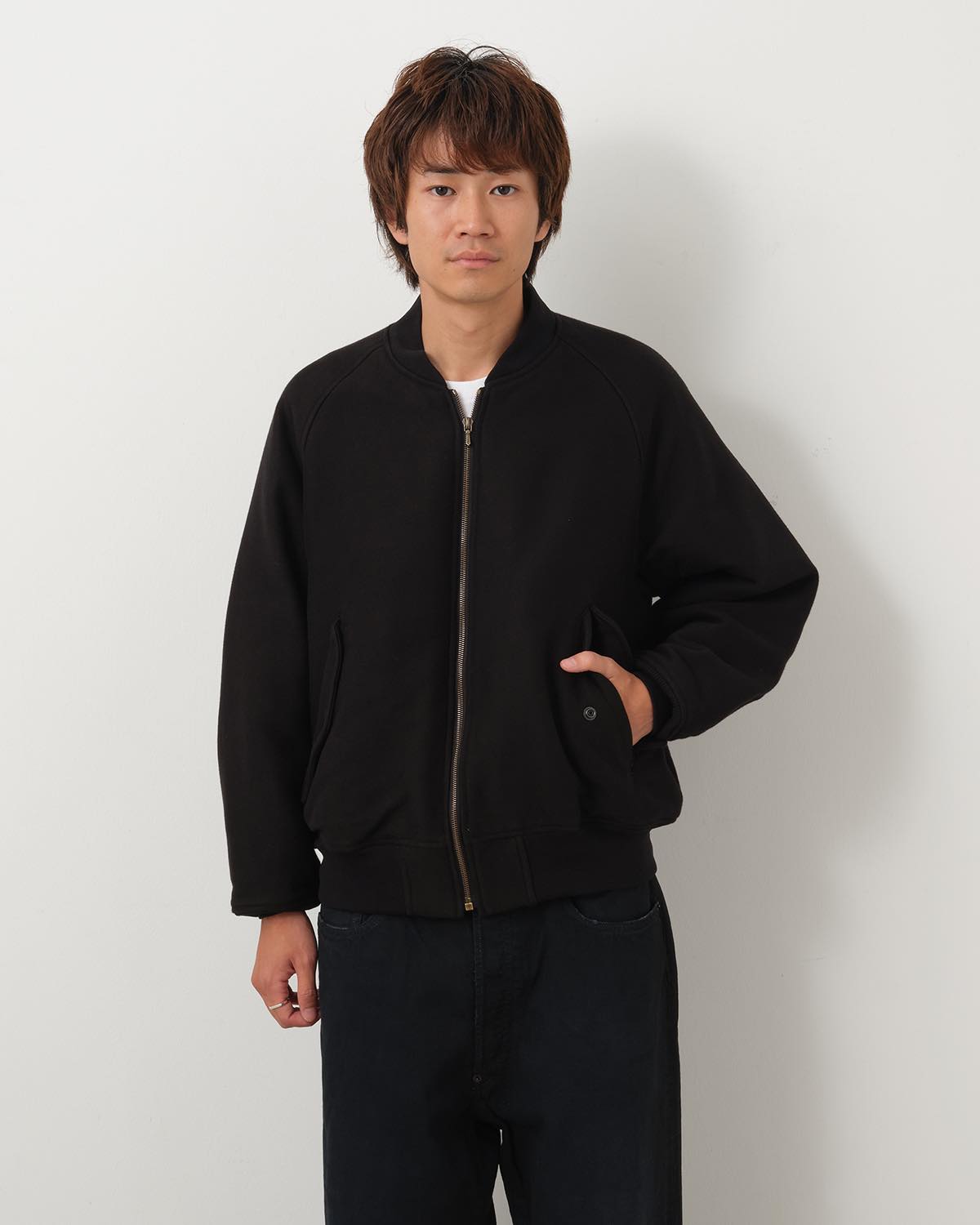 COTTON MOLESKIN PADDING JACKET