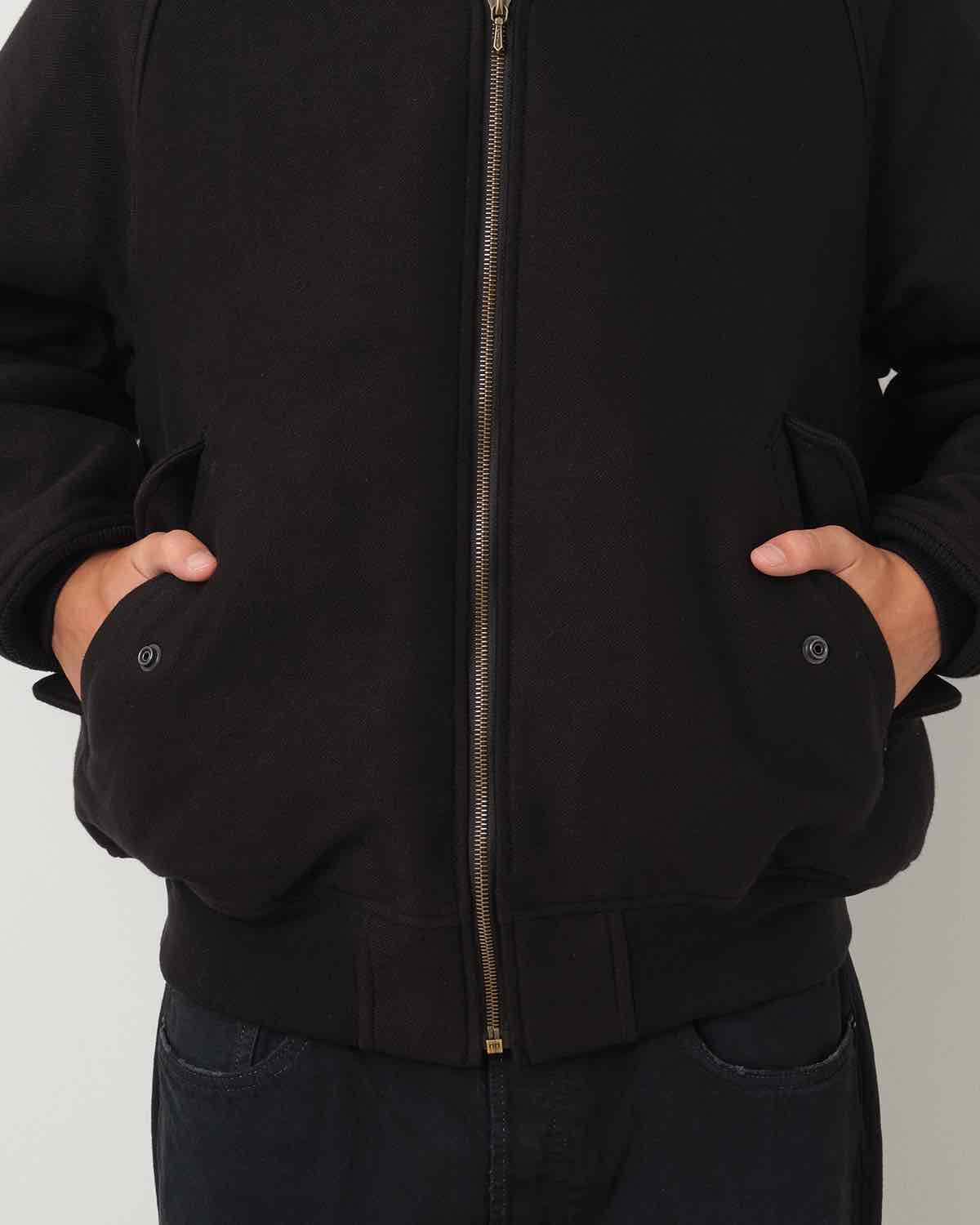COTTON MOLESKIN PADDING JACKET