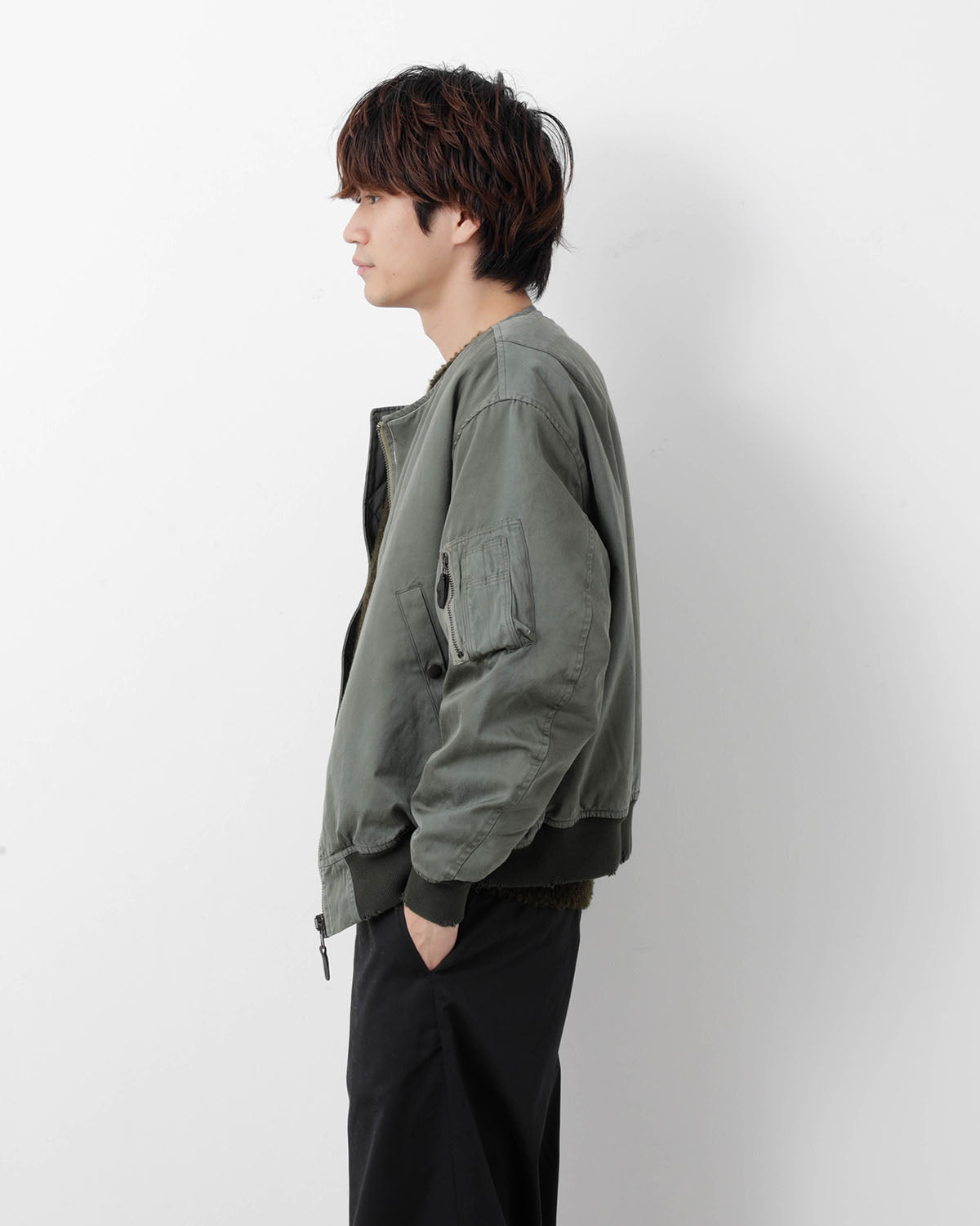 VINTAGE SILK FLIGHT CUSTOM JACKET