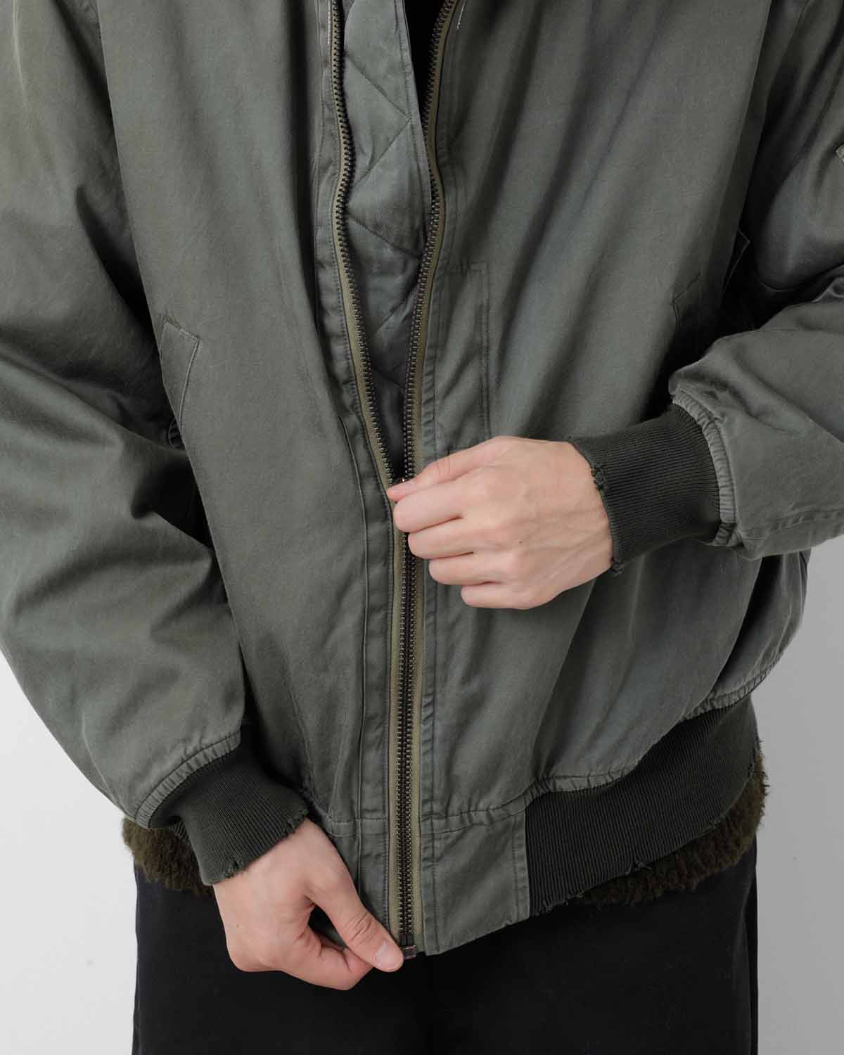 VINTAGE SILK FLIGHT CUSTOM JACKET