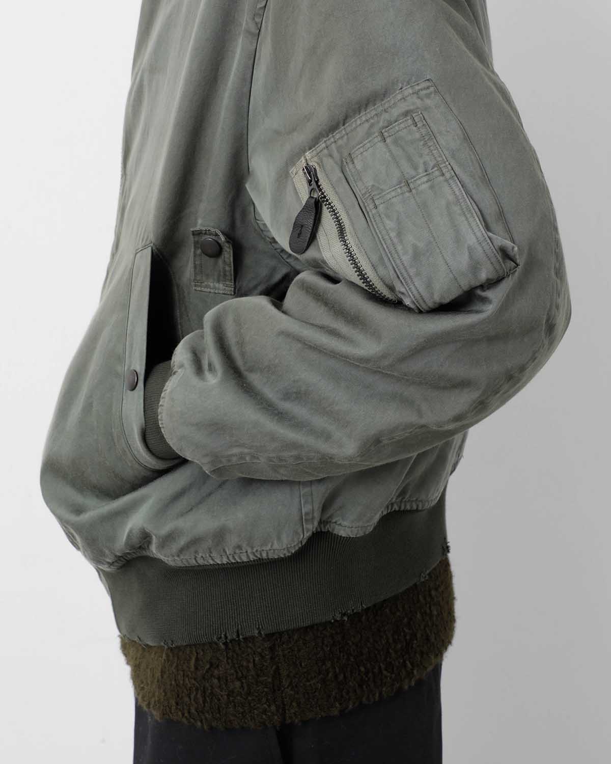 VINTAGE SILK FLIGHT CUSTOM JACKET