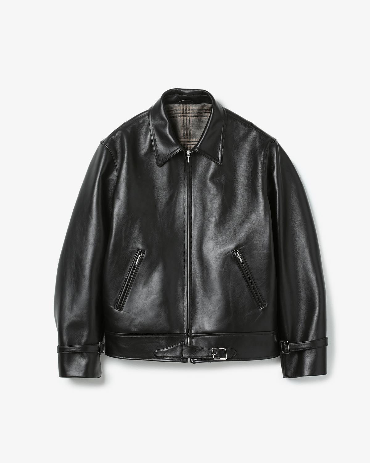 LEATHER FRENCH RIDERS JACKET – COVERCHORD